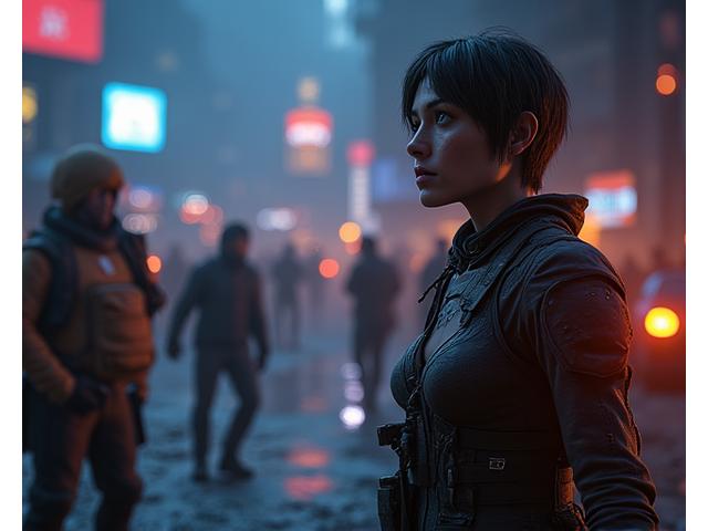 Unreal Engine 5 ile geliştirilmiş, yüksek detaylı bir aksiyon oyunu sahnesini gösteren ekran görüntüsü, gelişmiş LOD ve optimize edilmiş poligon ağı vurgulanmış.